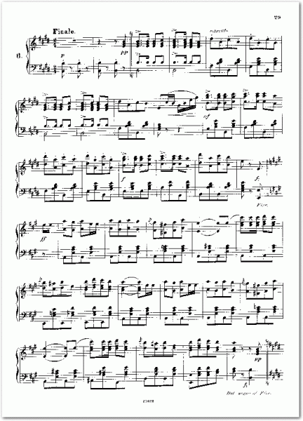 STRAUSS, Johann - Fledermaus Quadrille (Klavier)