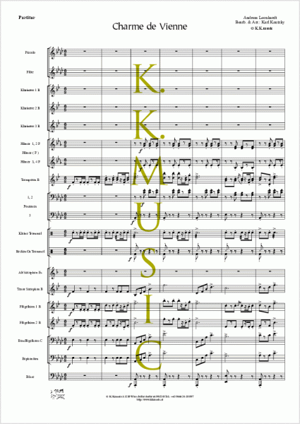 LEONHARDT, Andreas - Charme de Vienne (Blasmusik)