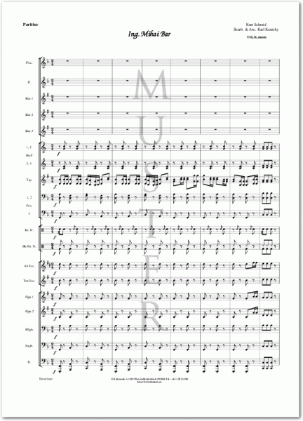SCHMID, Kurt - Ing. Mihai Bar (Blasmusik)
